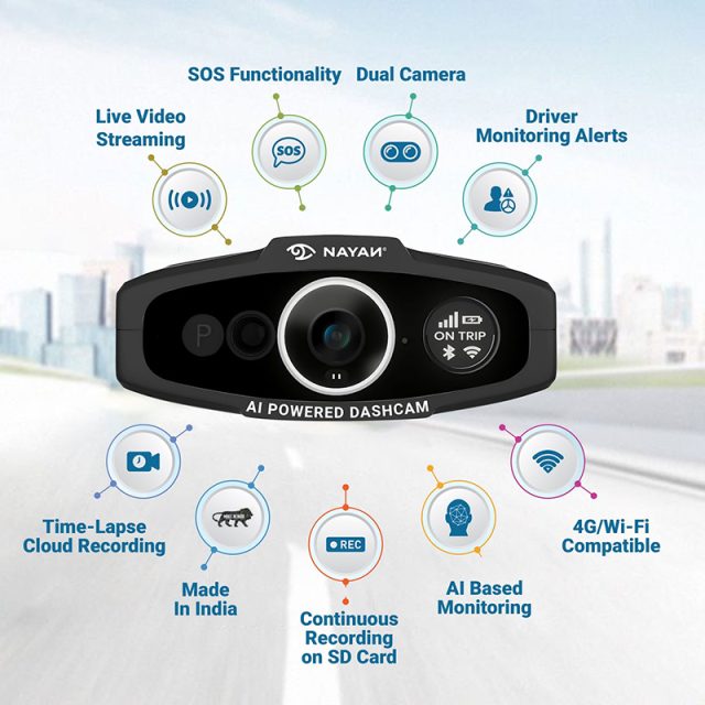 NAYAN Cam — The Intelligent Dashcam for Safer Roads & Smarter Fleets